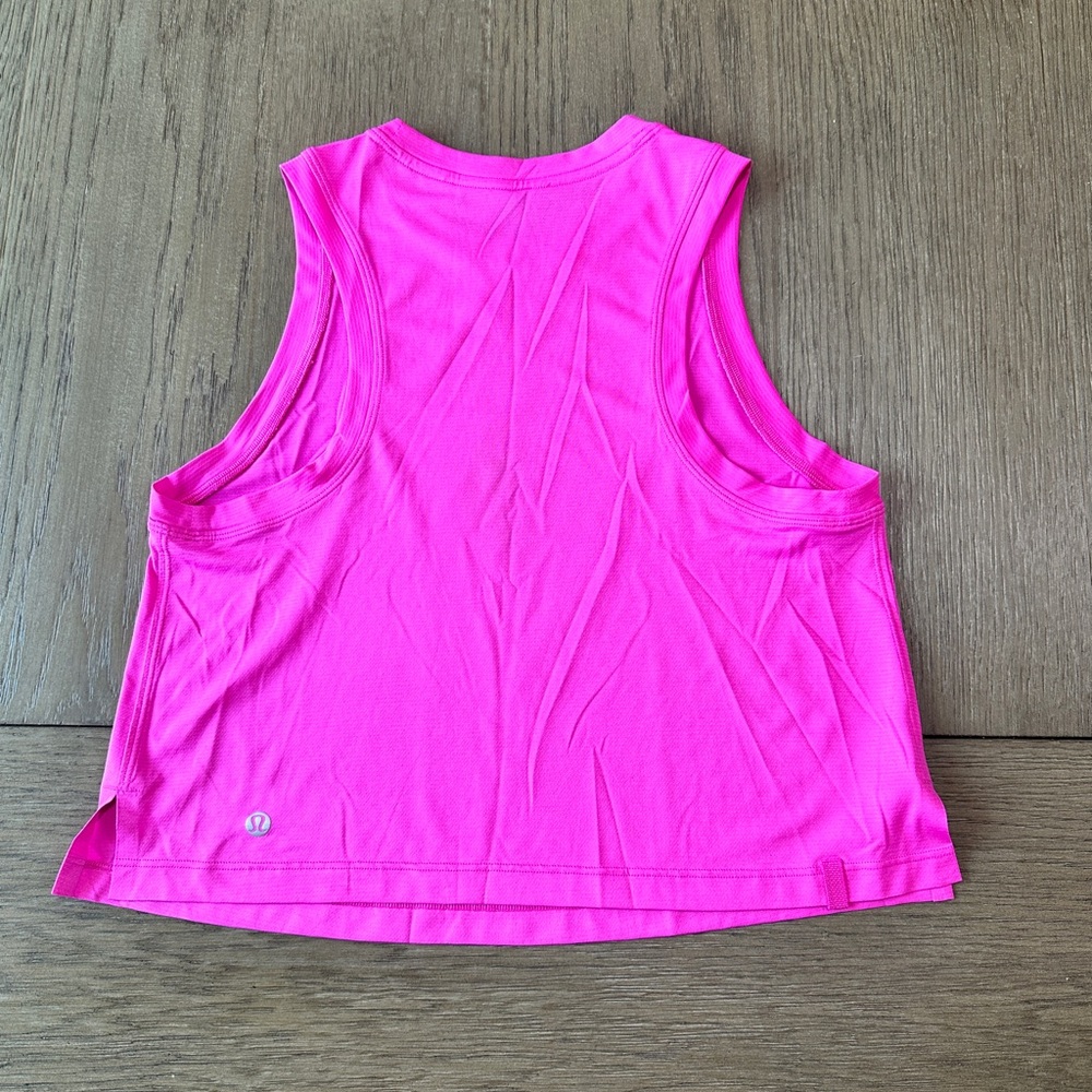 Lululemon Lightweight Tank Top Size 4 Hot Pink - Picture 5 of 7
